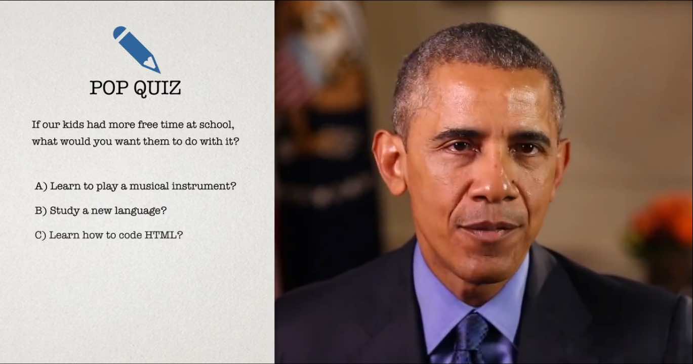 President Obama speaks on Standardized Testing madness
