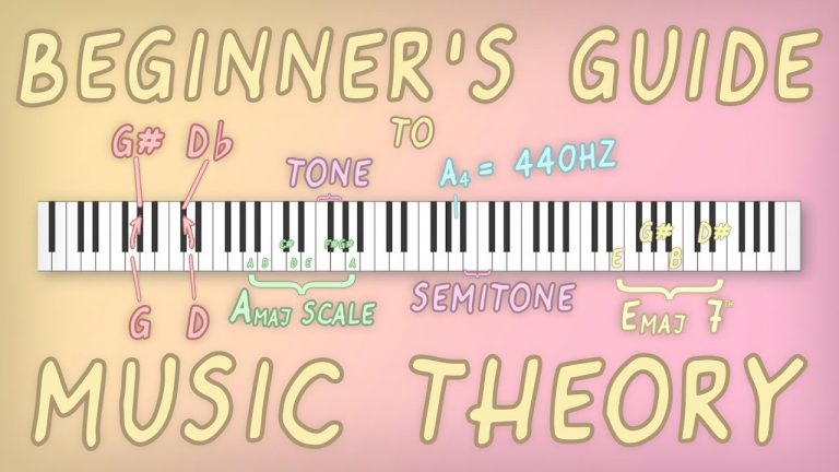 A Beginner’s Guide to Music Theory